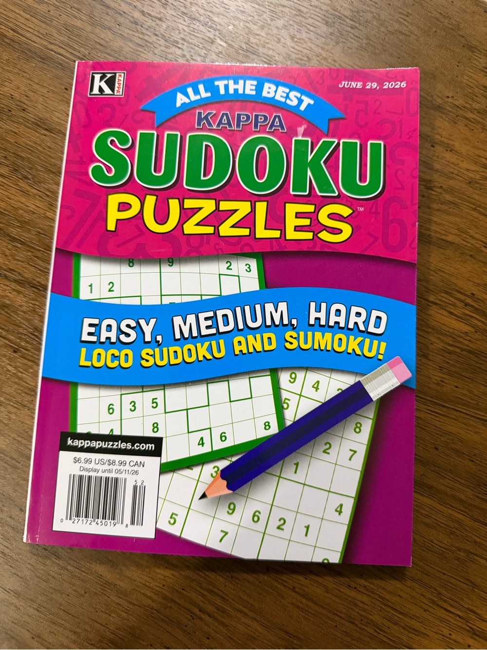 Sudoku Puzzles - Complete Book . NWT